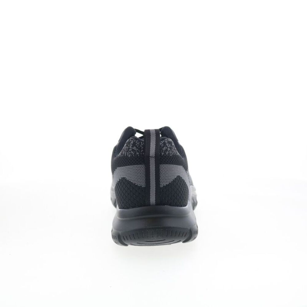 Skechers Mens Track - Glendor Black Shoes (NWT) - Picture 6 of 7